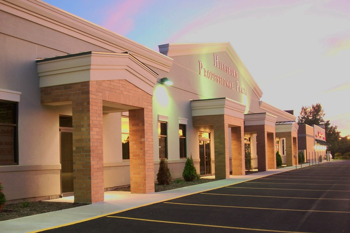 Hillsboro Professional Plaza outside of building side view